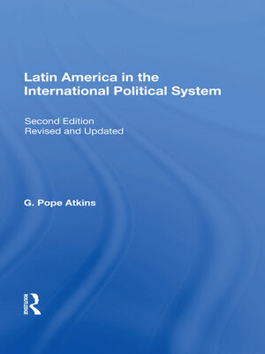 cover image of Latin America In the International Political System